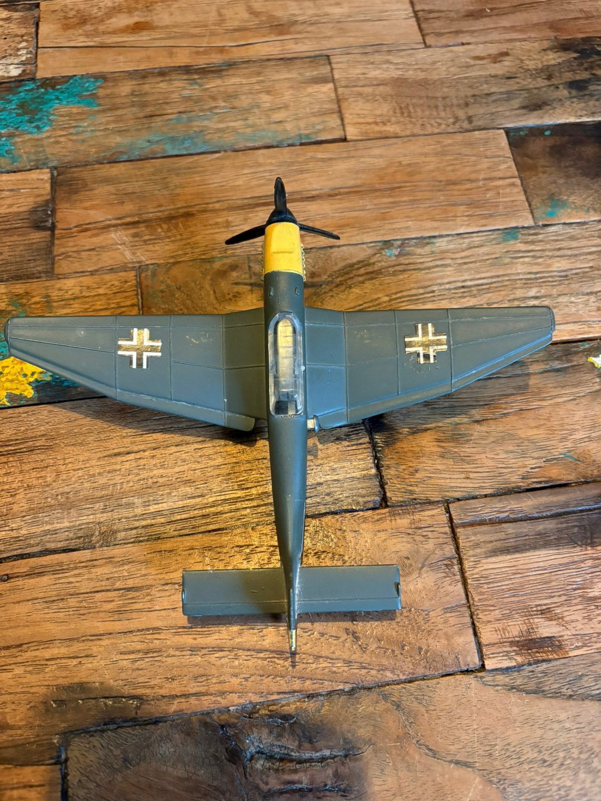 Dinky Toys 721 Junkers Ju 87B Stuka – werkende bom, Ophalen of Verzenden