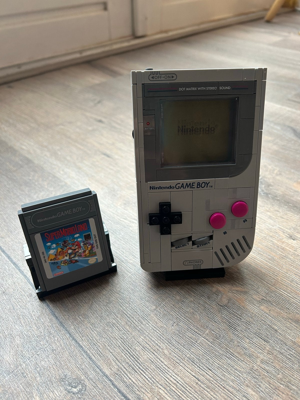LEGO Game Boy met Super Mario Land cartridge, Ophalen of Verzenden, Zo goed als nieuw
