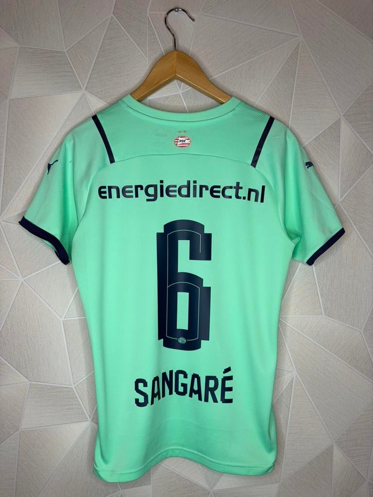 PSV 3de 2021/2022 Sangaré, Maat S, Ophalen of Verzenden, Zo goed als nieuw, Shirt