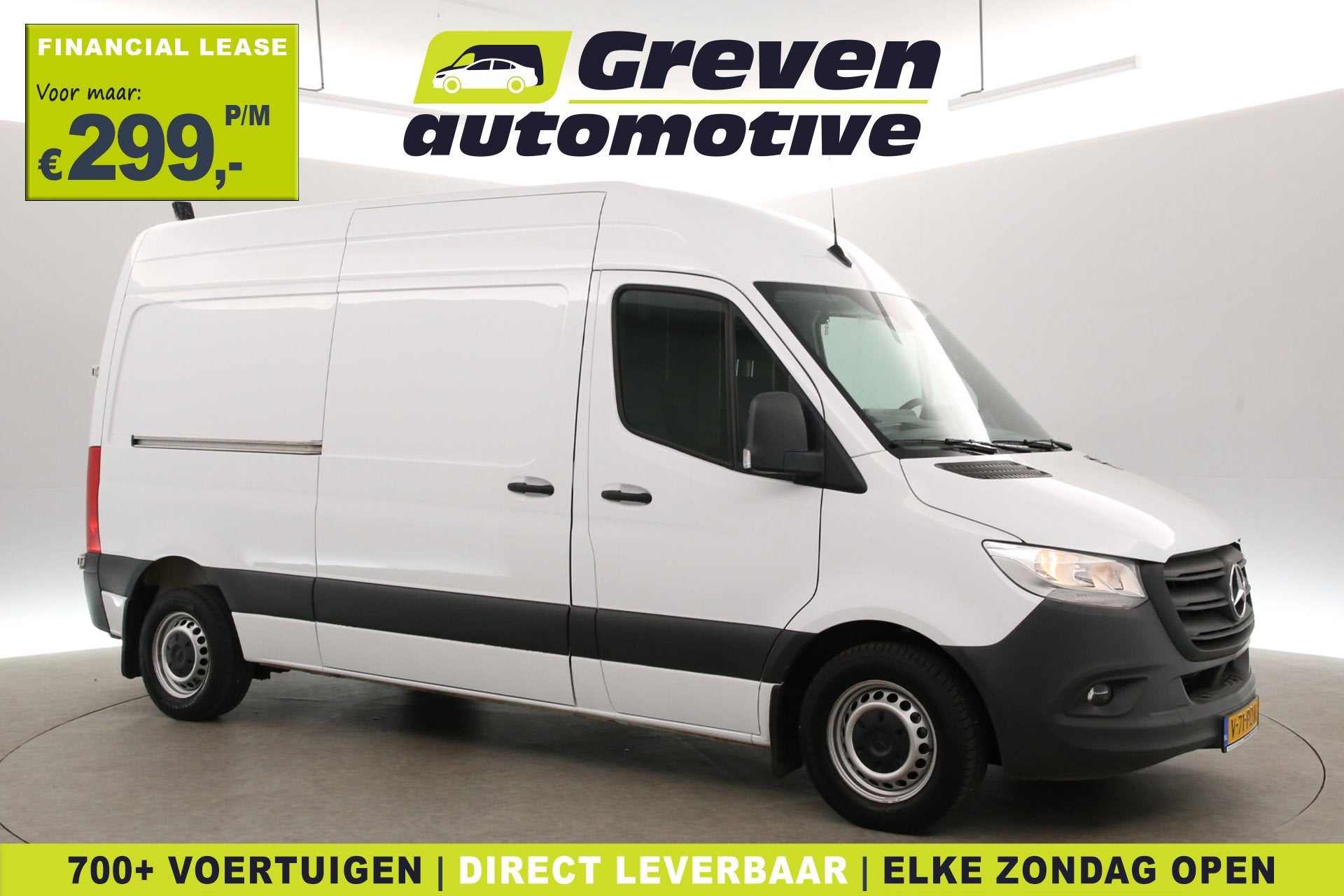 Mercedes-Benz Sprinter 314 143PK L2H2 | Airco | Cruise | Cam, Stof, Gebruikt, Euro 6, 2000 kg