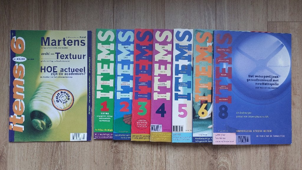 ITEMS - 69 tijdschriften, Ophalen, Gelezen, Overige typen