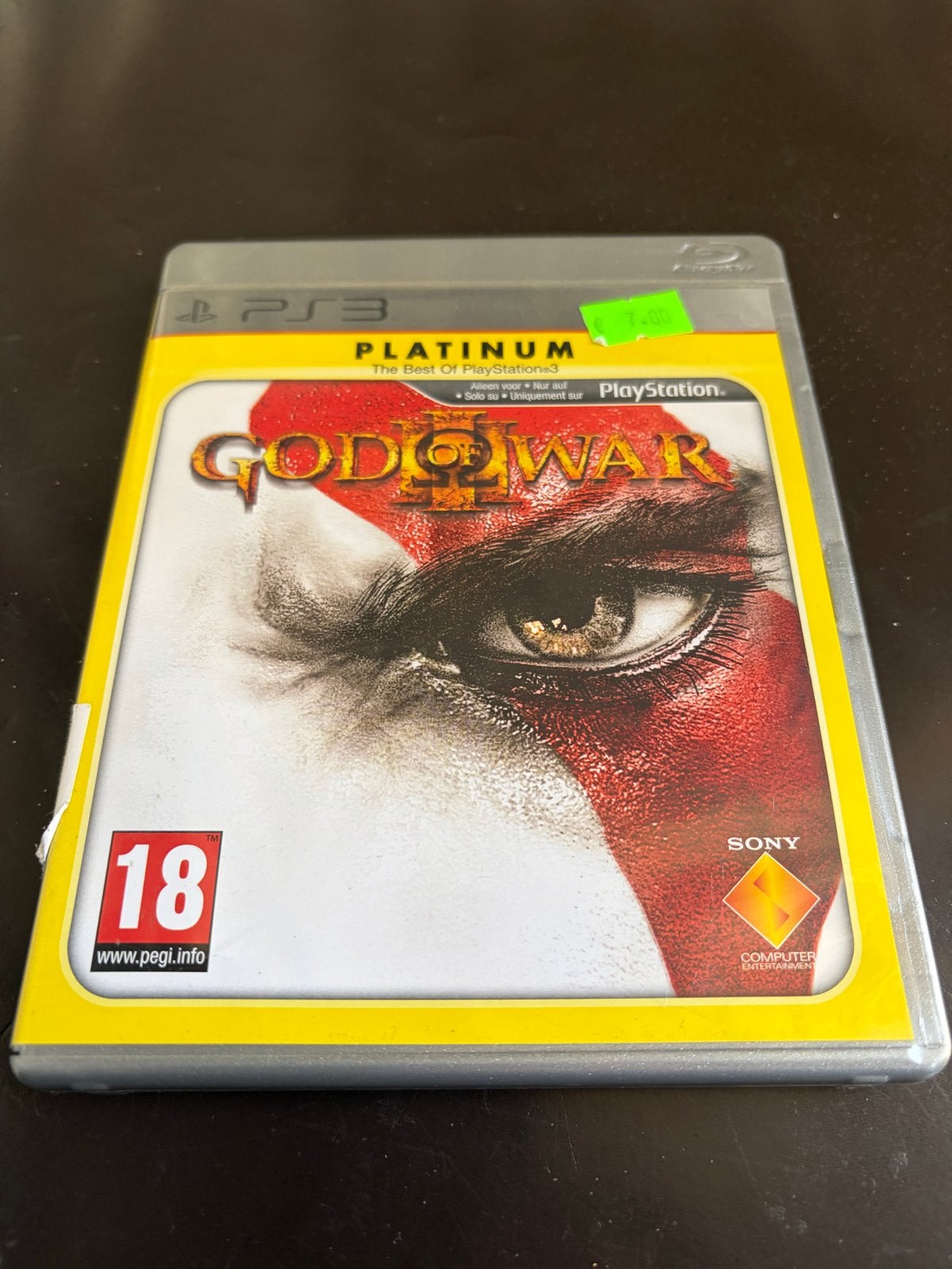 God of War III Platinum PS3 - Krasvrij, Avontuur en Actie, Vanaf 18 jaar, Geen, 1 speler