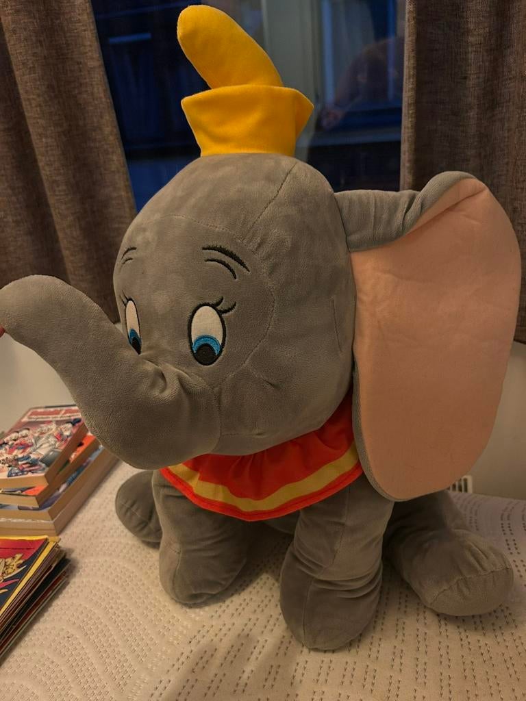 Disney Dumbo knuffel +/- 30cm, Kinderen en Baby's, Speelgoed | Knuffels en Pluche, Ophalen of Verzenden, Zo goed als nieuw, Overige typen