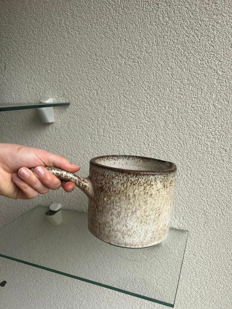 Vintage Zaalberg Holland pot / steelpan – Brutalist design, Ophalen of Verzenden