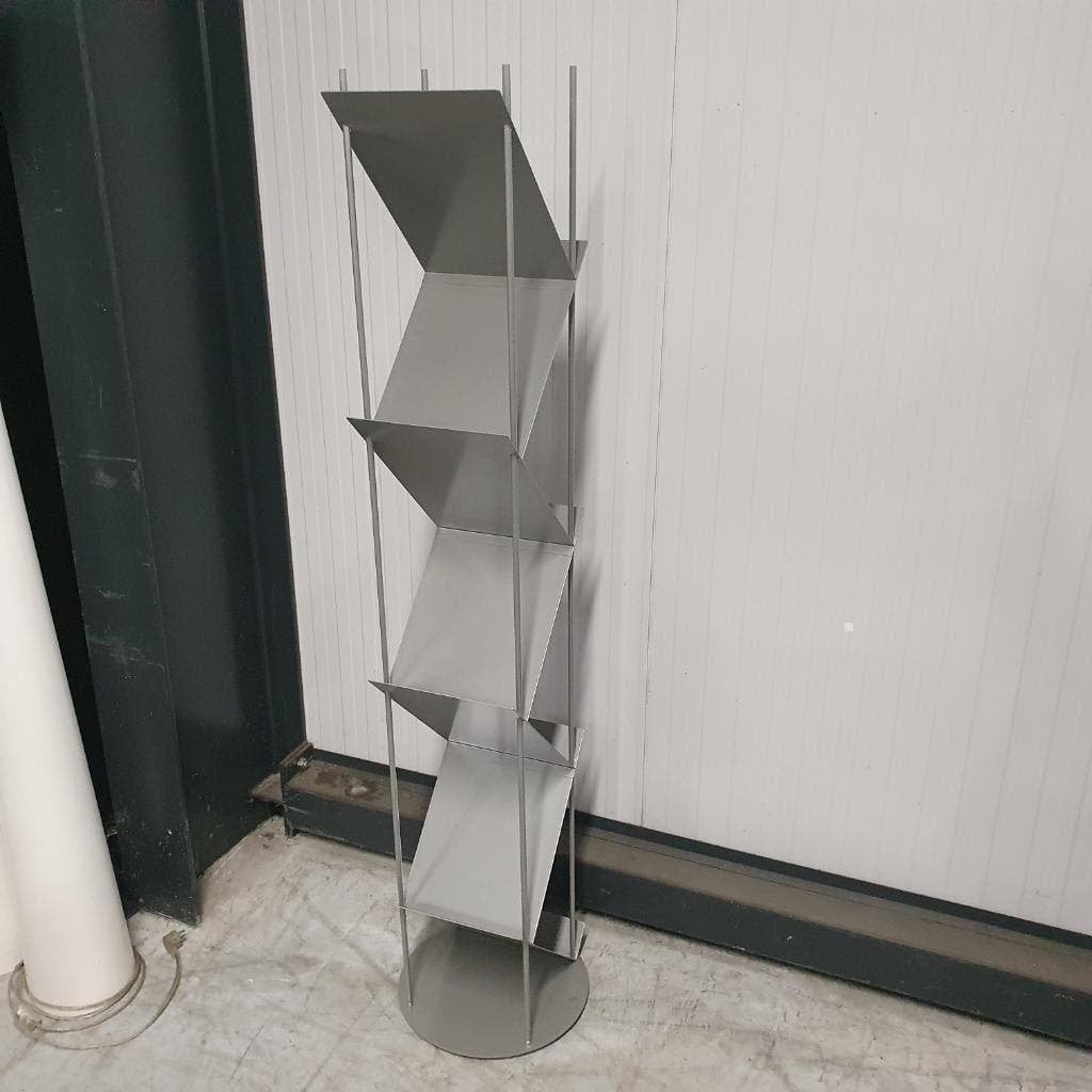 Lourens Fischer folderrek presentatierek - 170x27x35 cm, Ophalen of Verzenden, Gebruikt
