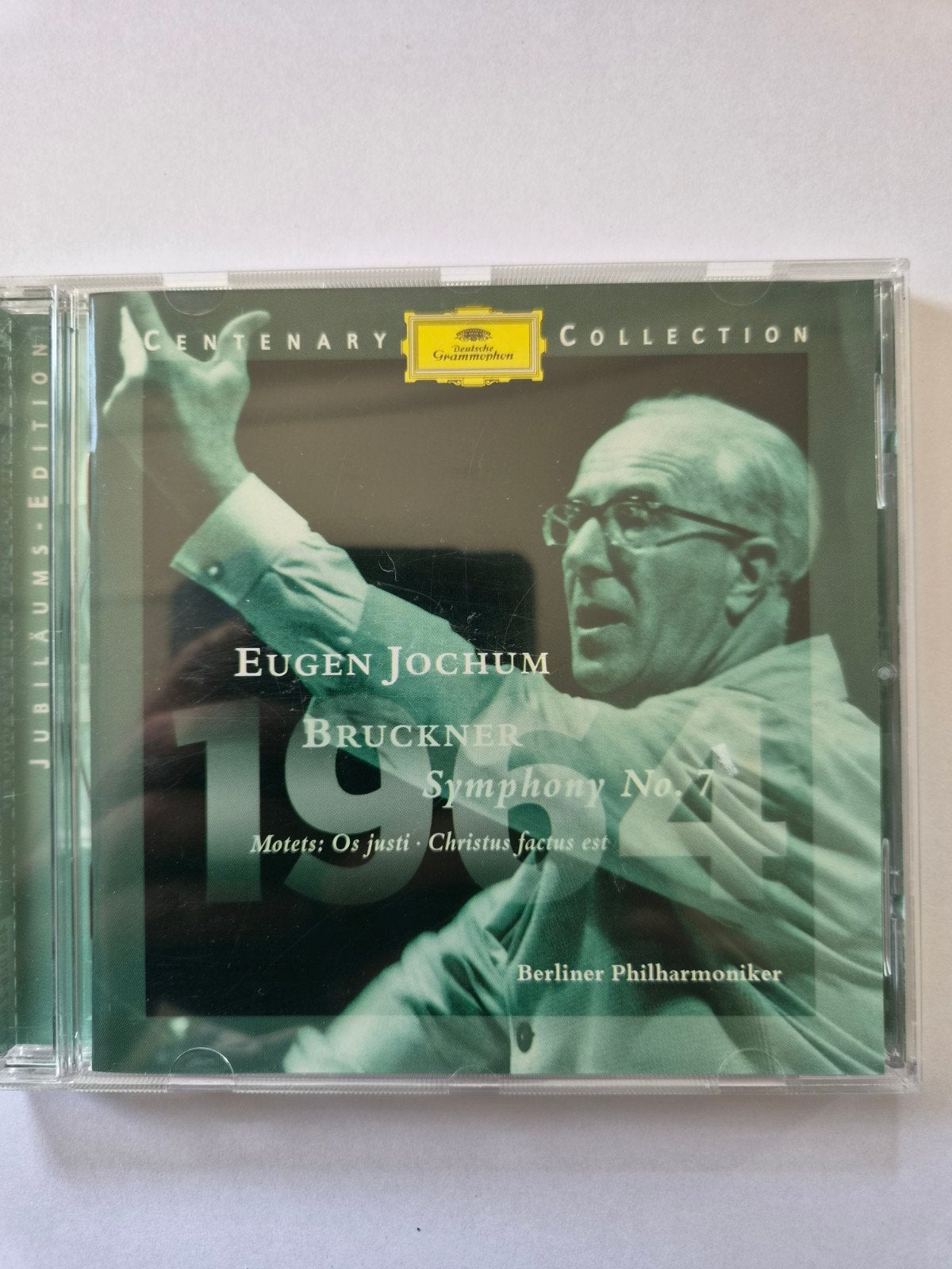 Eugen Jochum - Bruckner: Symfonie Nr. 7 (CD), Inclusief boekje, Symfonie, Ophalen of Verzenden, Zo goed als nieuw
