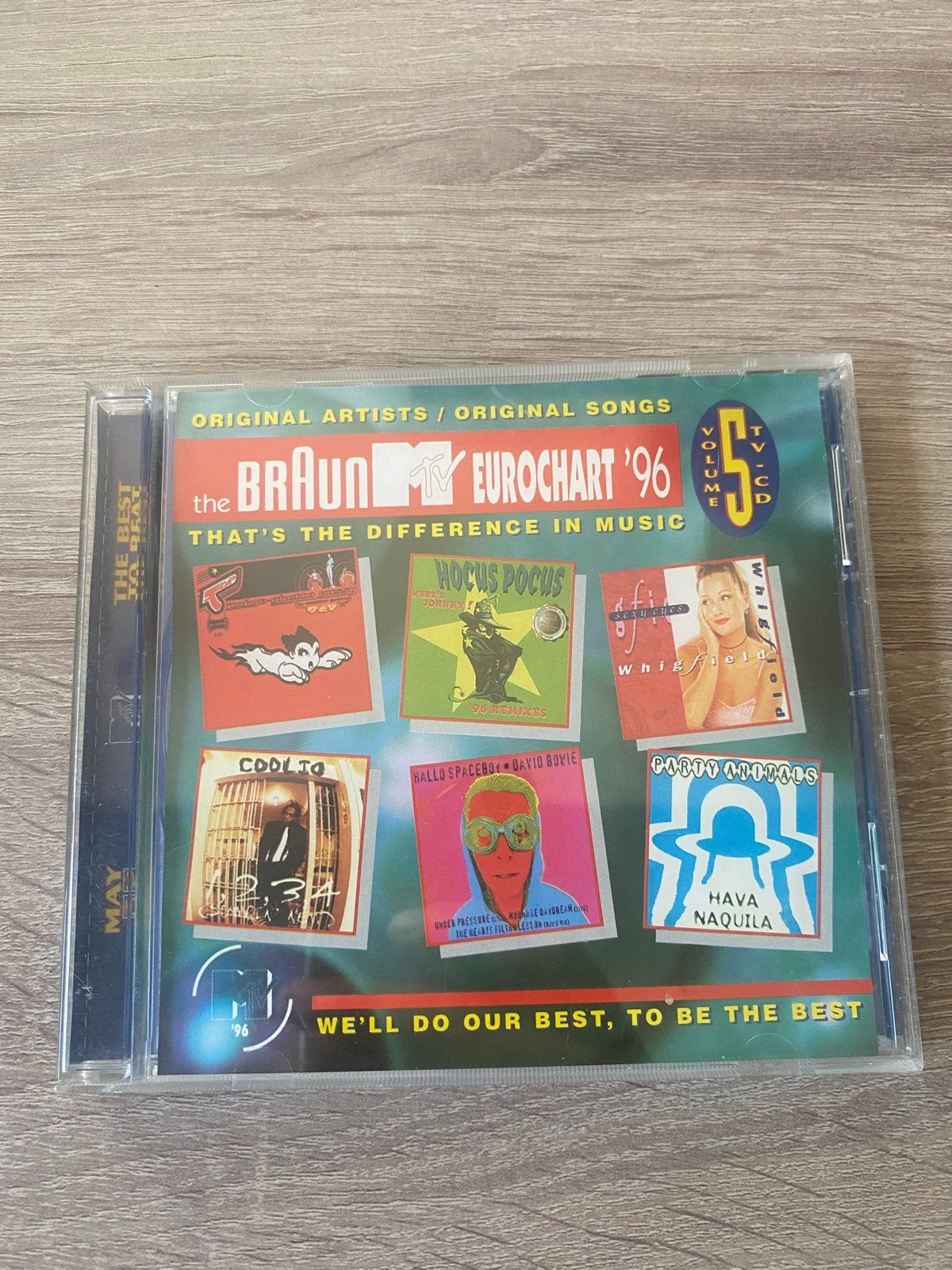 The Braun MTV Eurochart ‘96 Volume 5 CD, Cd's en Dvd's, Cd's | Verzamelalbums, Gebruikt, Ophalen of Verzenden, Inclusief boekje