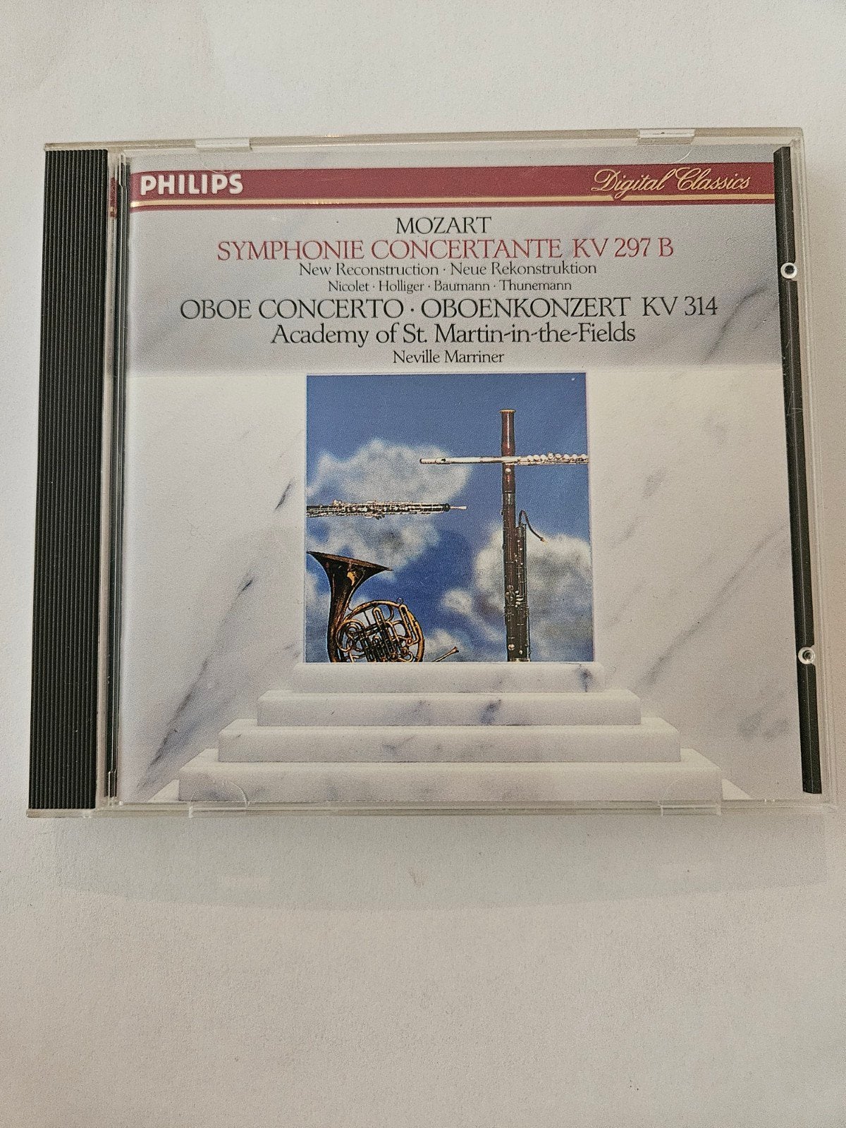 Wolfgang Amadeus Mozart – Symphonie Concertante in Es / Oboe, Ophalen of Verzenden, Classicisme, Zo goed als nieuw, Orkest of Ballet