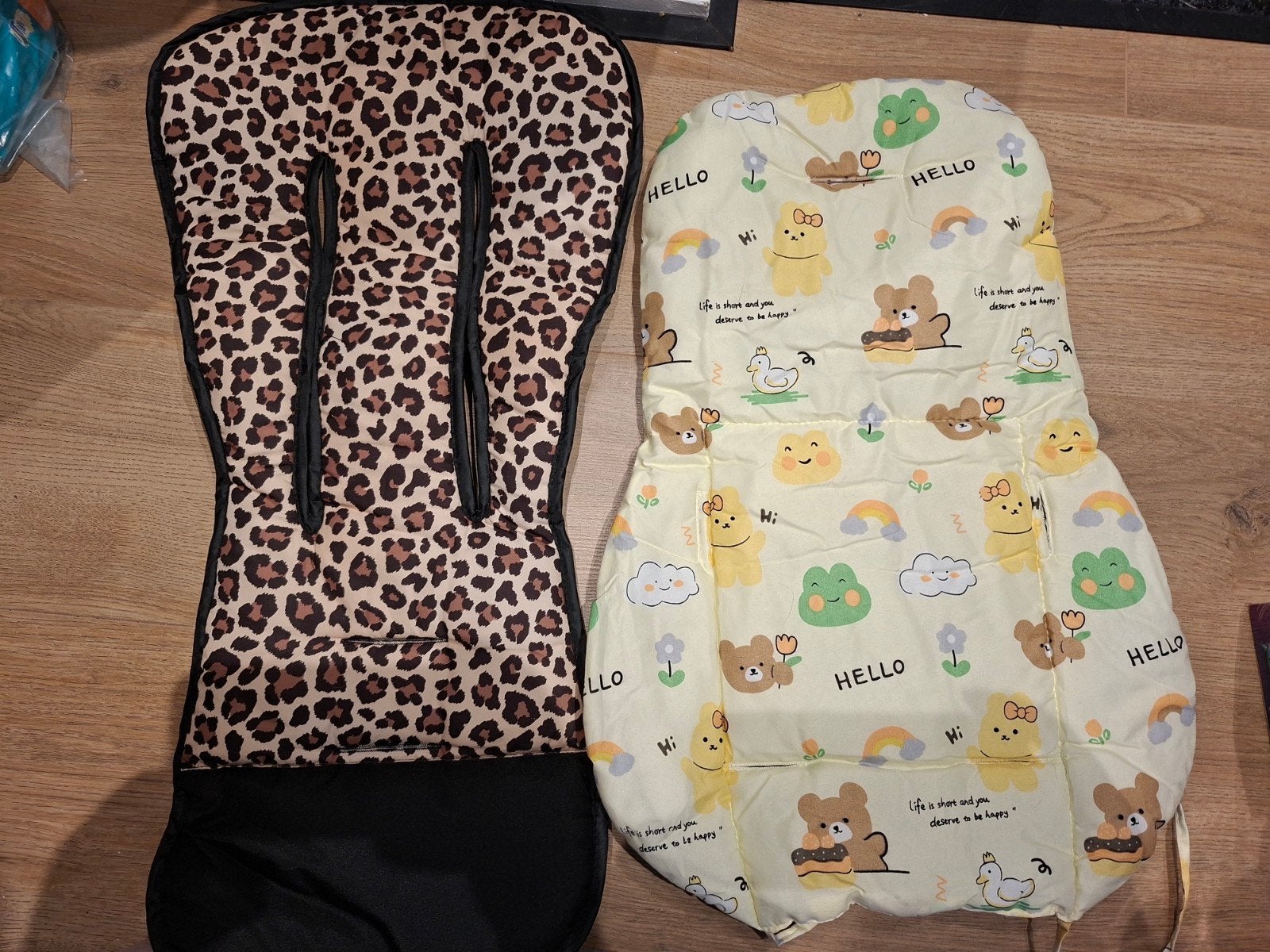 Universele kinderwagen inlegkussens (2 stuks), Ophalen of Verzenden, Gebruikt, Kinderwagen, Overige merken
