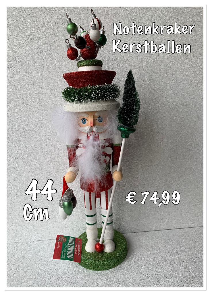 Notenkraker Kerstballen, Ophalen of Verzenden, Nieuw
