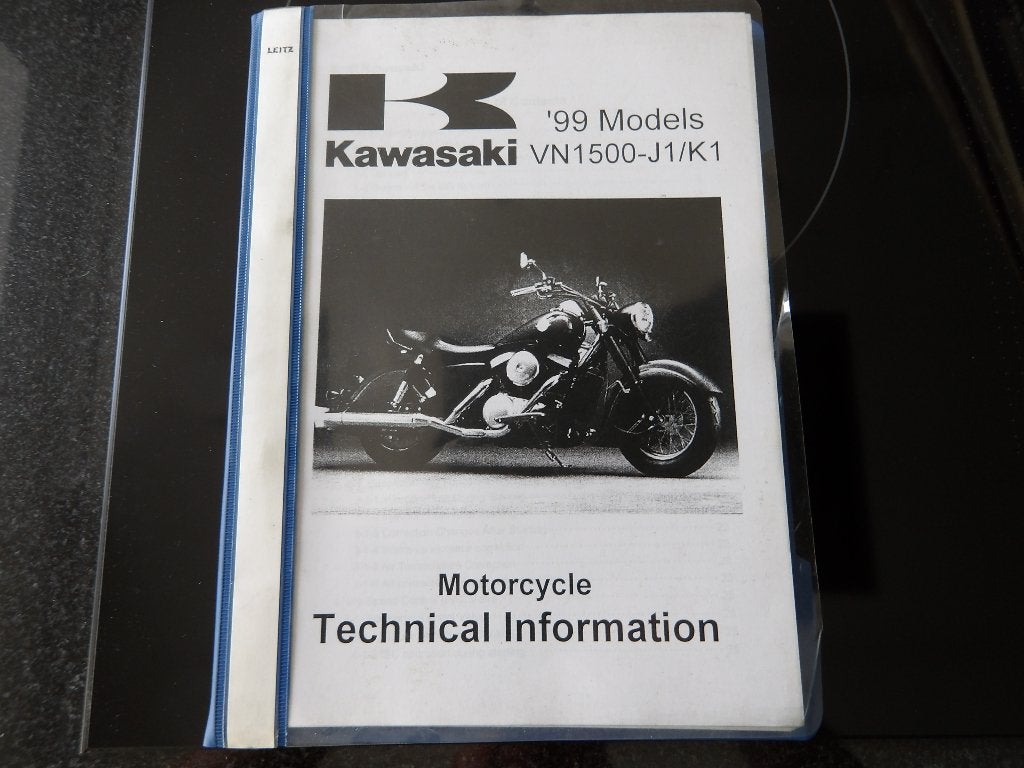 Kawasaki VN1500-J1/K1 '99 Modellen Monteurs Informatie, Ophalen of Verzenden, Kawasaki