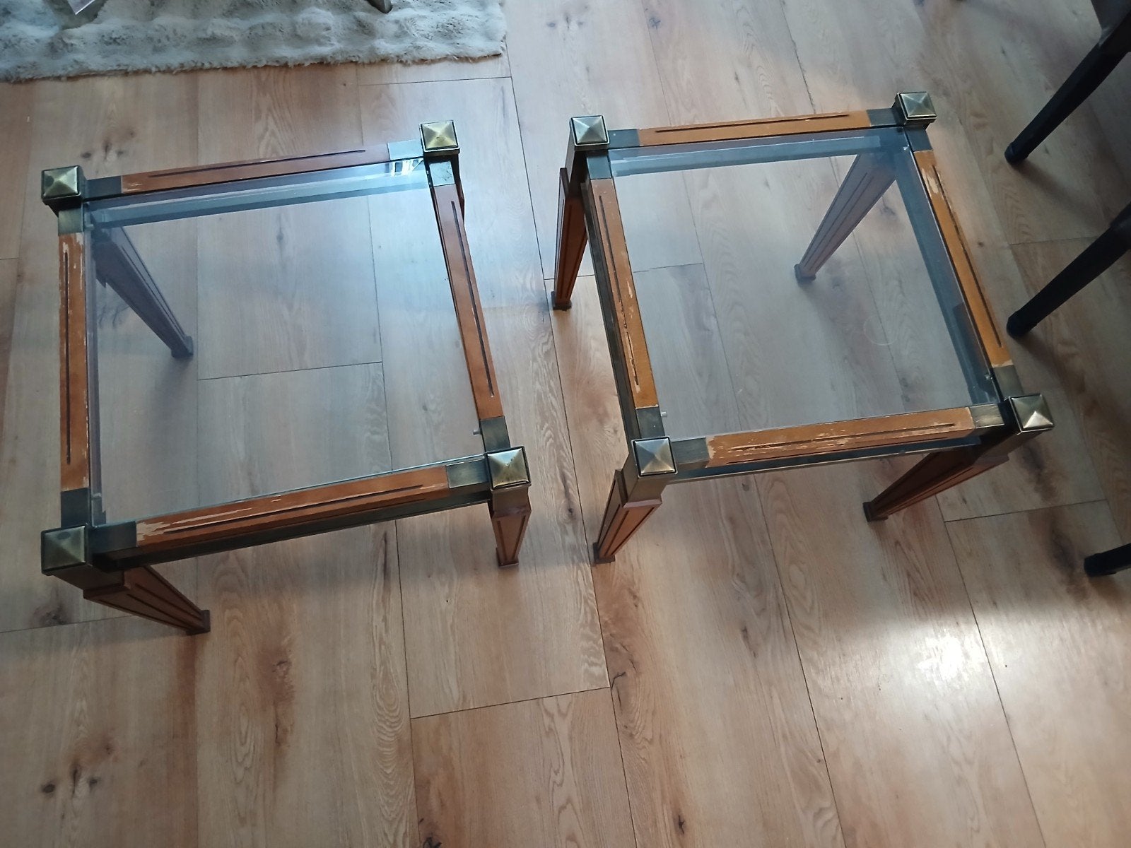 2 koperen tafel, Huis en Inrichting, Tafels | Salontafels, Ophalen of Verzenden