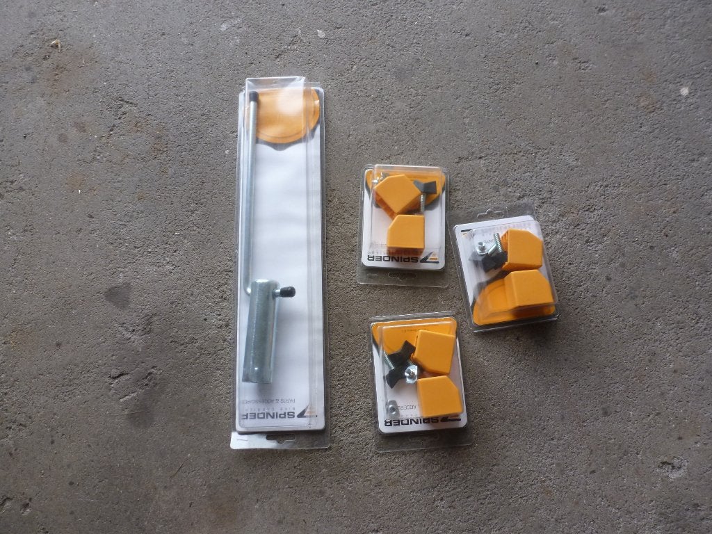 spinder fietsaccessoires, Ophalen