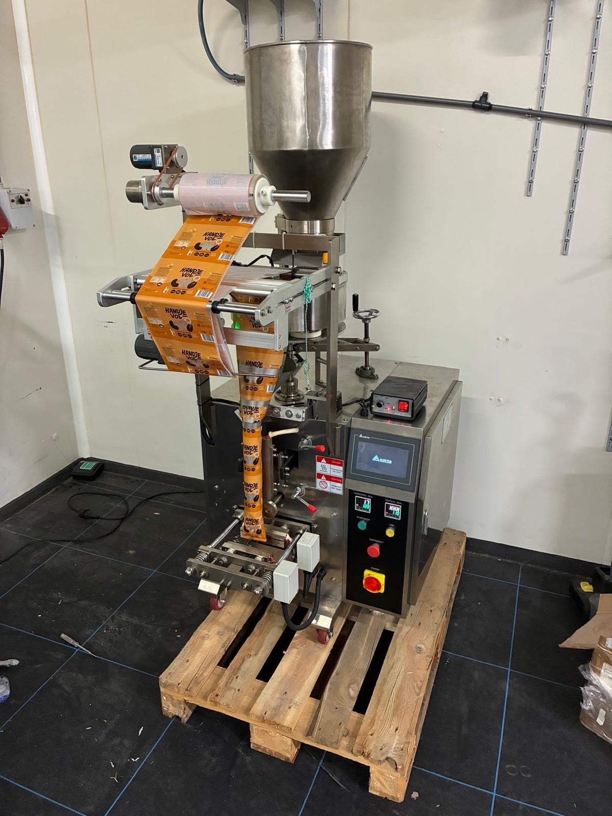 Verticale Flowpacker met Beker Dosering en Formaatsets, Ophalen of Verzenden