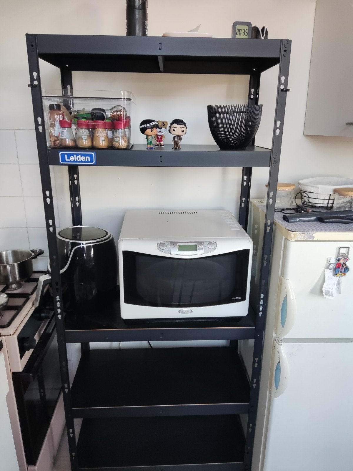 Whirlpool combimagnetron - Compact en veelzijdig, Witgoed en Apparatuur, Magnetrons, Gebruikt, Vrijstaand, Combimagnetron, Minder dan 45 cm
