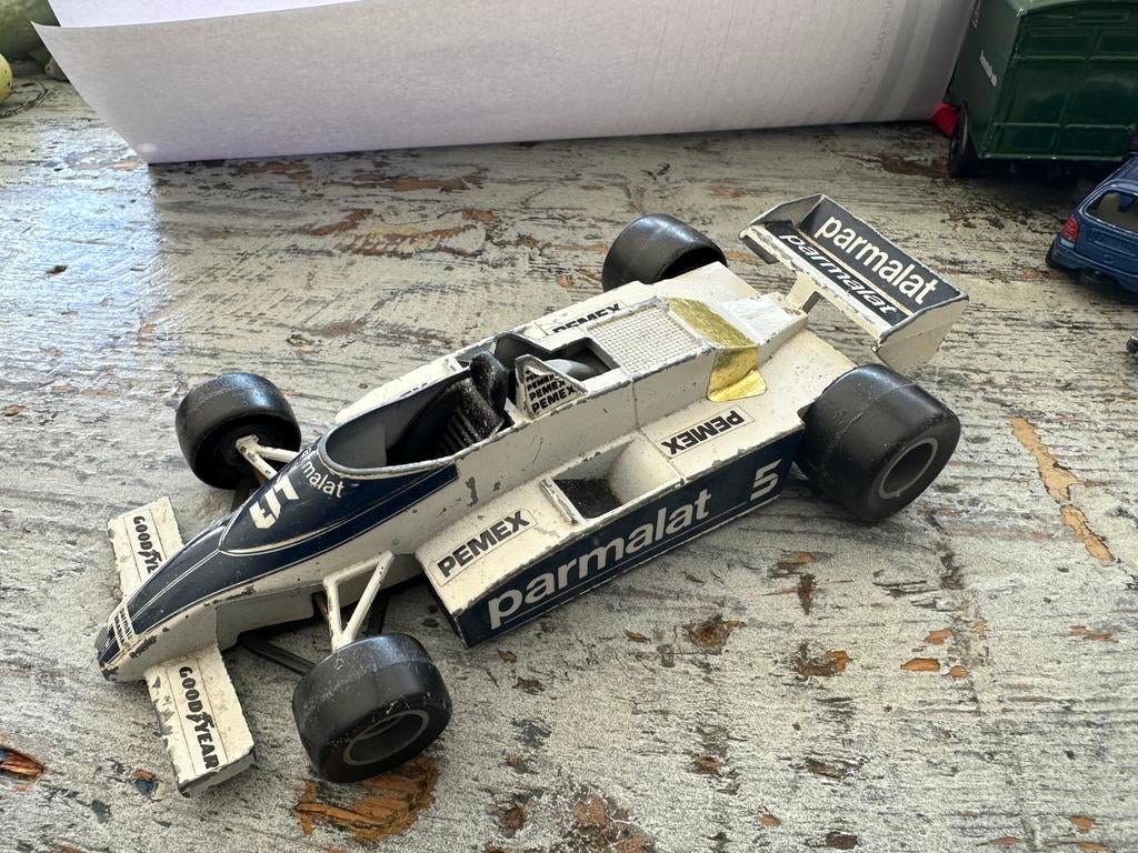 Hot wheels Brabham BT94C 1/25, Ophalen of Verzenden, Gebruikt, Auto