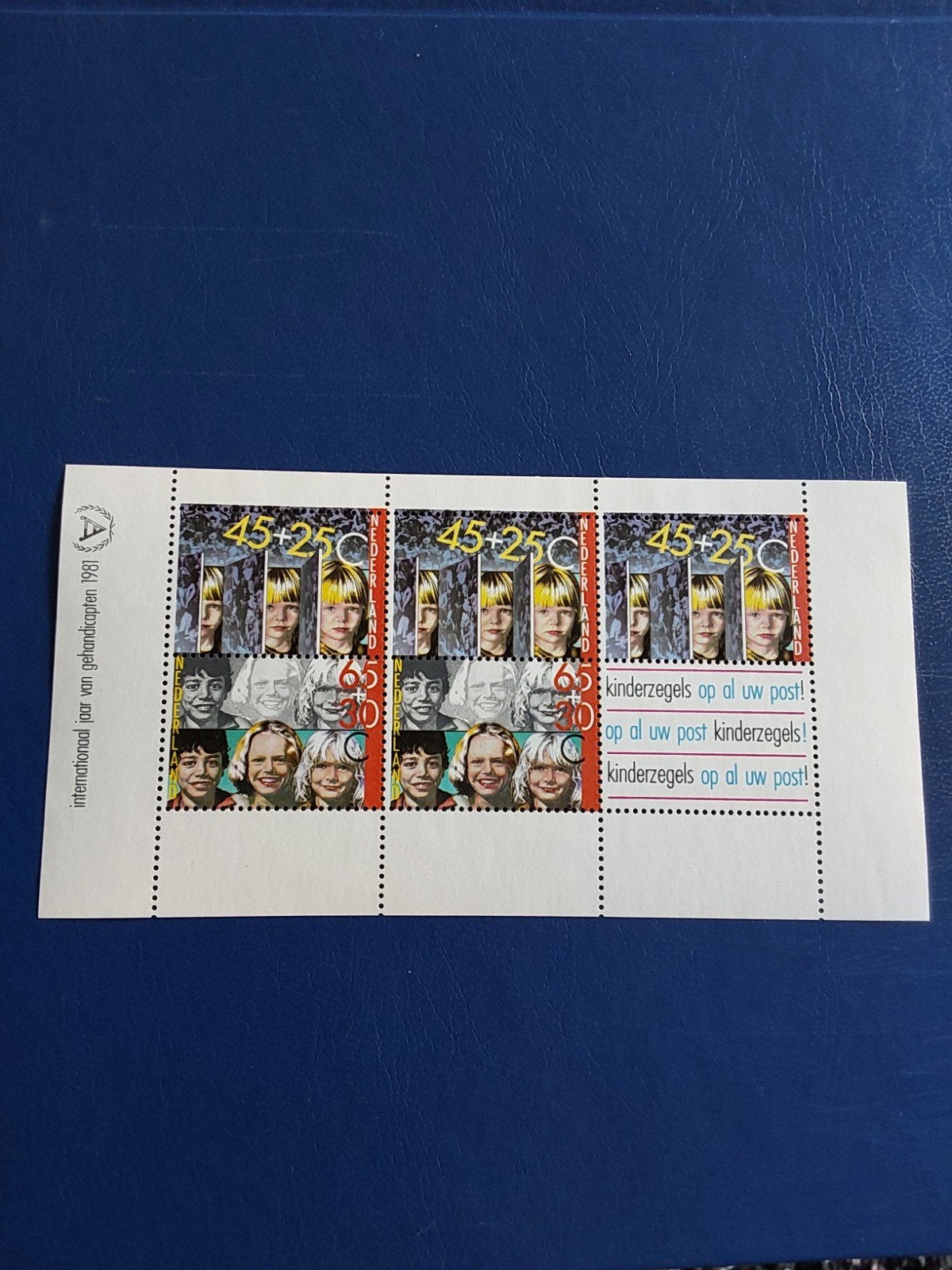 nvph 1236 Blok Kinderzegels, jaar gehandicapten 1981 ( pf), Postzegels en Munten, Postzegels | Nederland, Ophalen of Verzenden