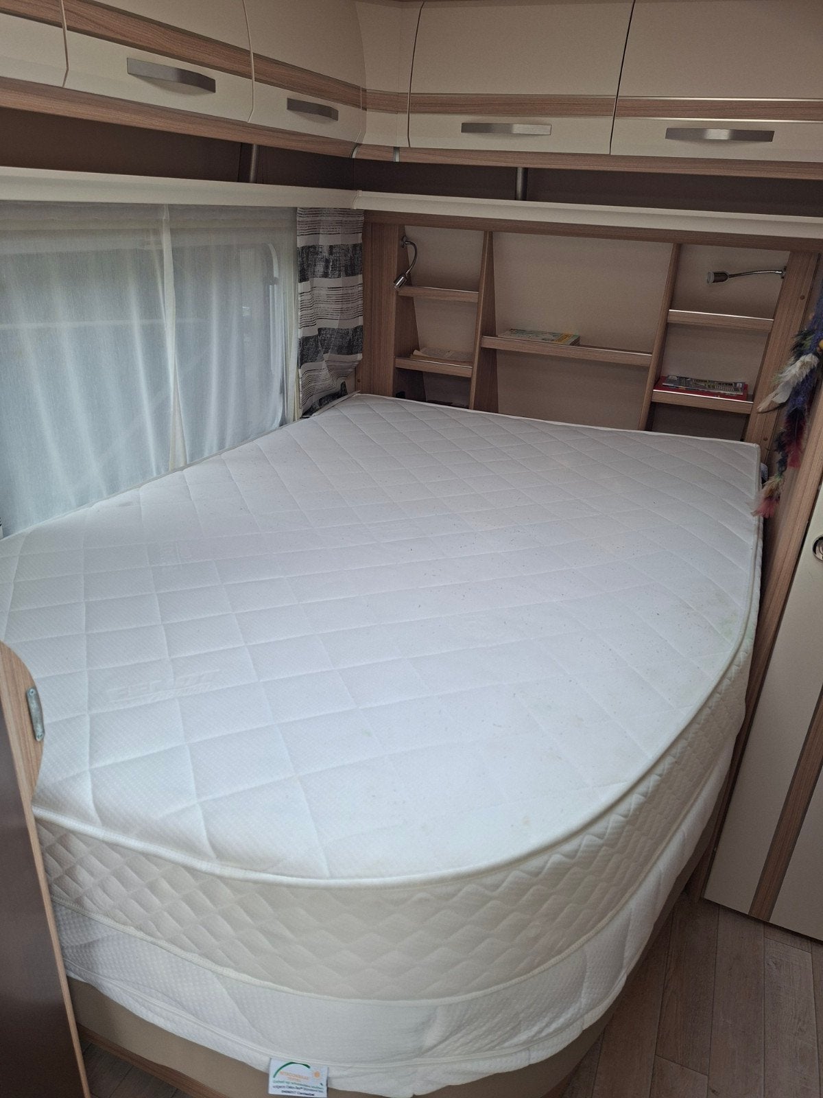 Matras Fendt Bianco 465 (2019) - Frans bed 135x195cm, Ophalen, Gebruikt, Tweepersoons, 190 cm of minder