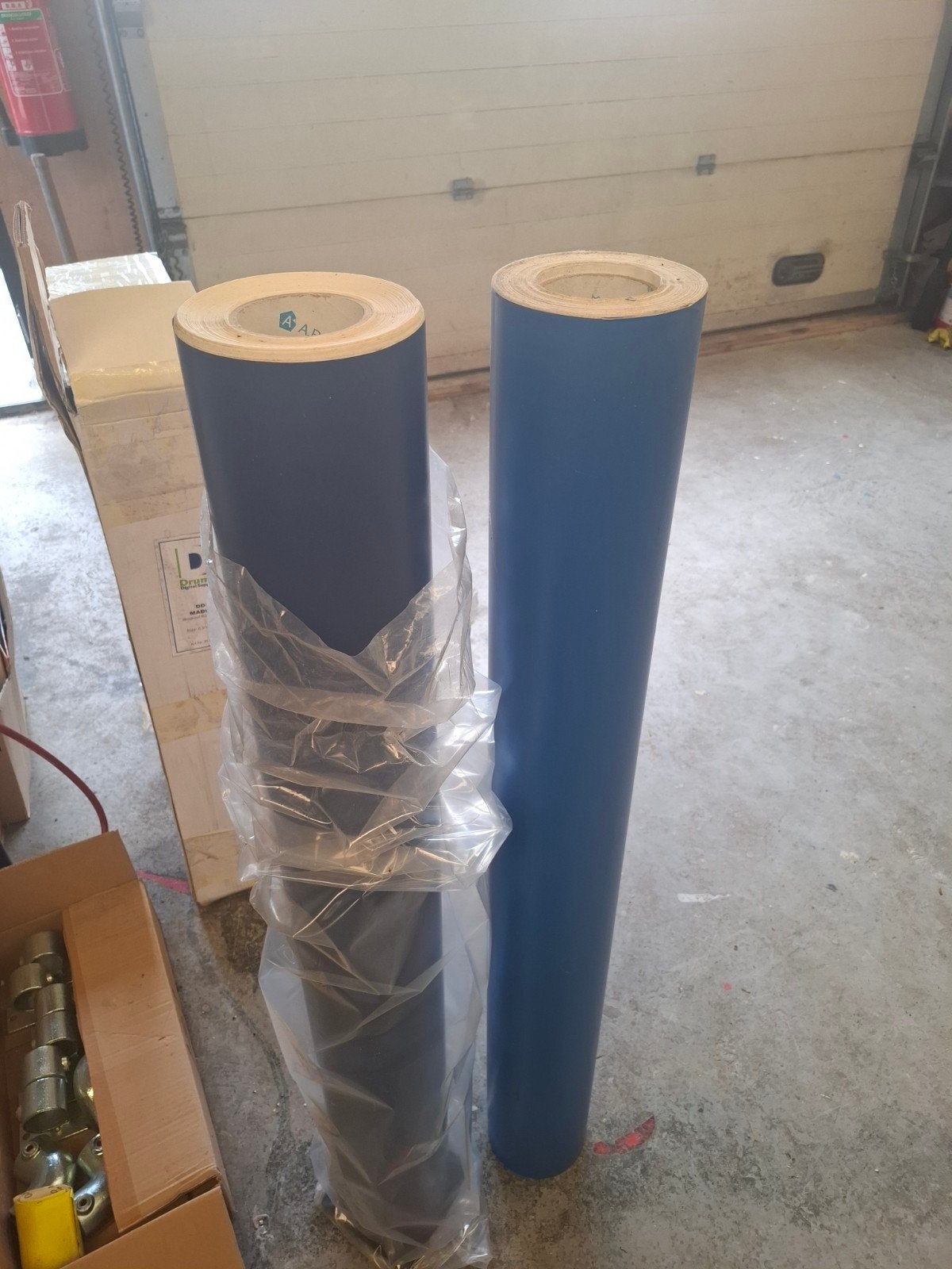 Snijfolie APA Y/086 - Mat Navy & Hemelsblauw (1.22cm x 50m), Verzenden