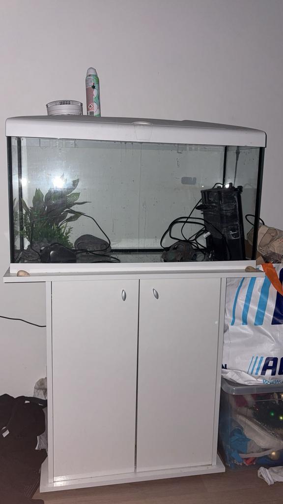 Aqarium, Ophalen, Gebruikt, Overige merken, Inclusief deksel