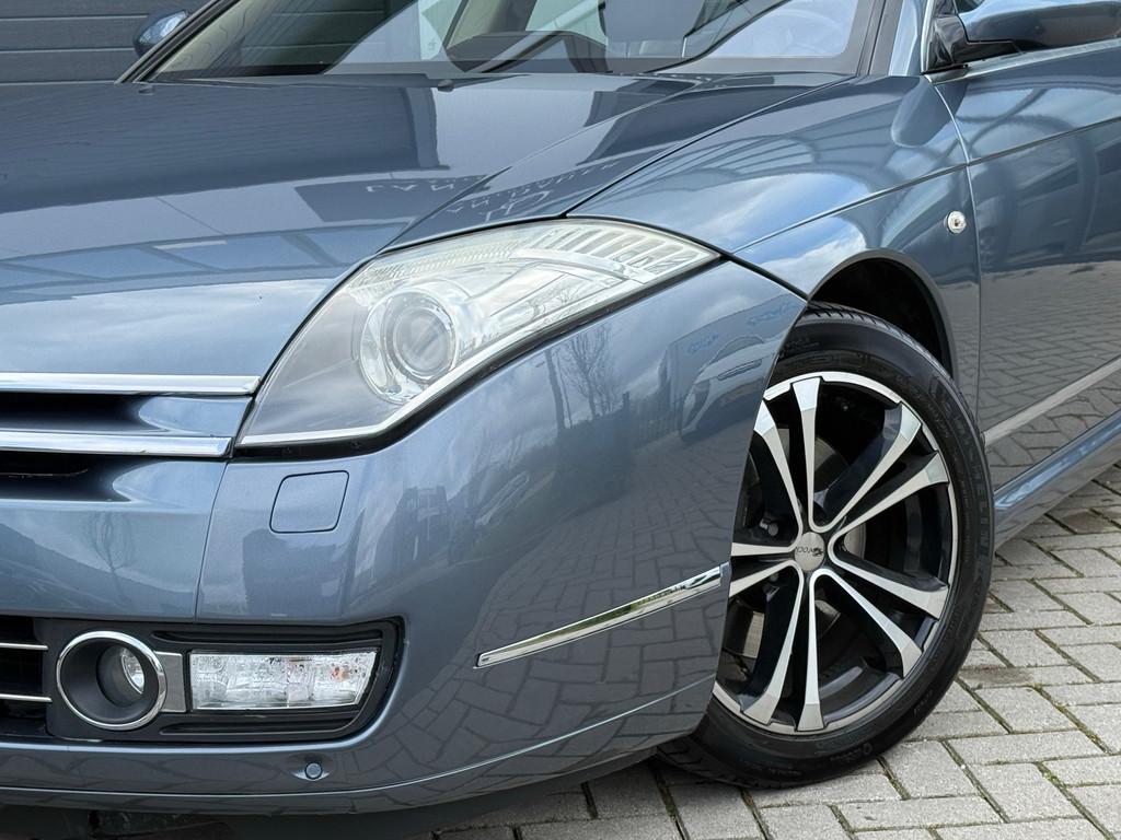 Citroen C6 3.0V6 Exclusive|UNIEK|LUCHTVERING|HEAD UP|LAGE KM, Auto's, Gebruikt, C6, 2946 cc, Leder