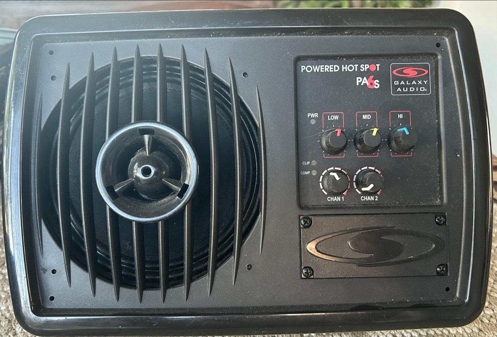 Galaxy Audio Powered Hot Spot PA5 Monitor, Ophalen of Verzenden, Gebruikt, Minder dan 500 watt, Monitor(versterker)