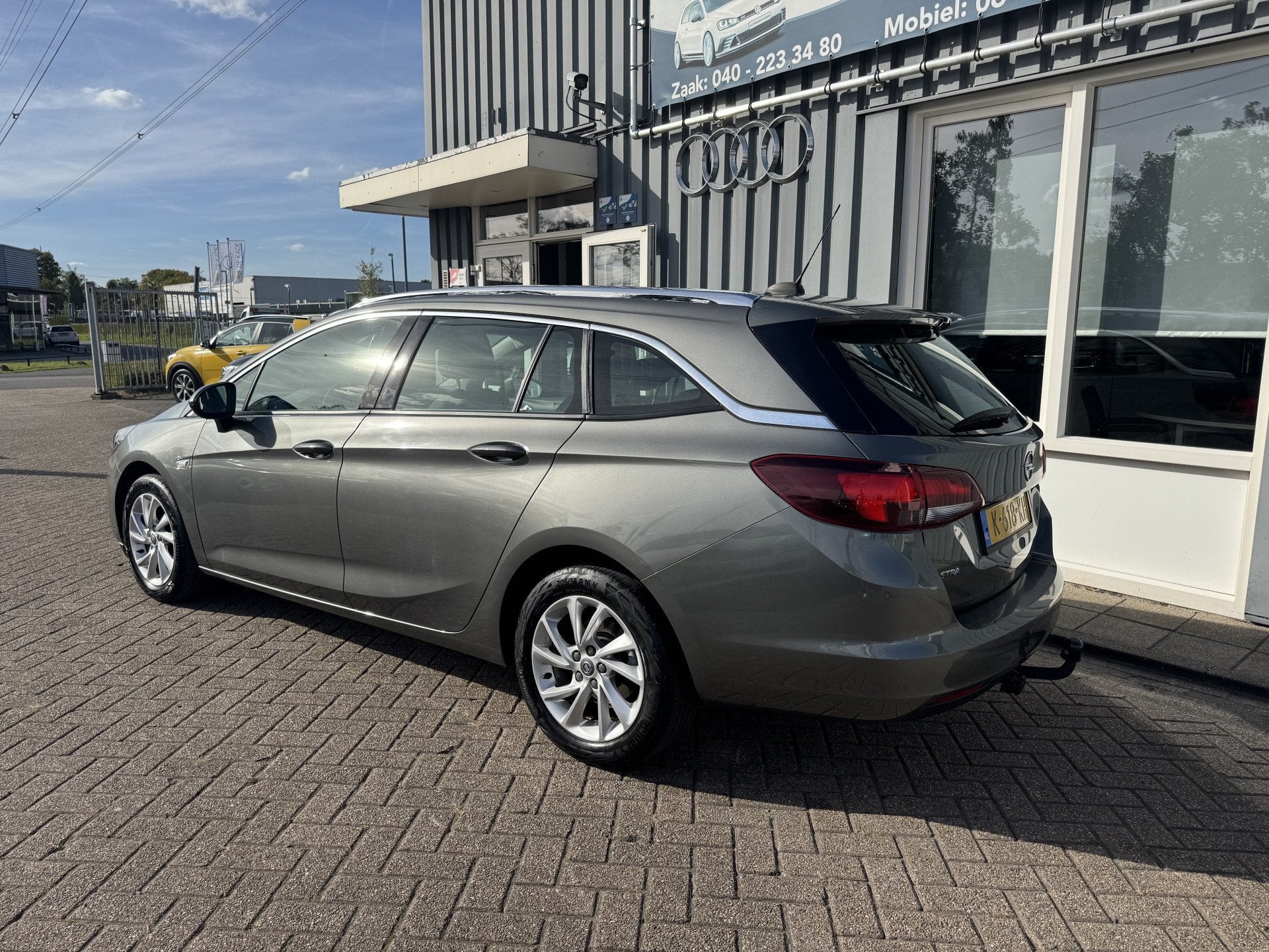 Opel Astra Sports Tourer 1.2 Business Elegance (bj 2021), Auto's, Voorwielaandrijving, 1199 cc, Leder en Stof, Origineel Nederlands