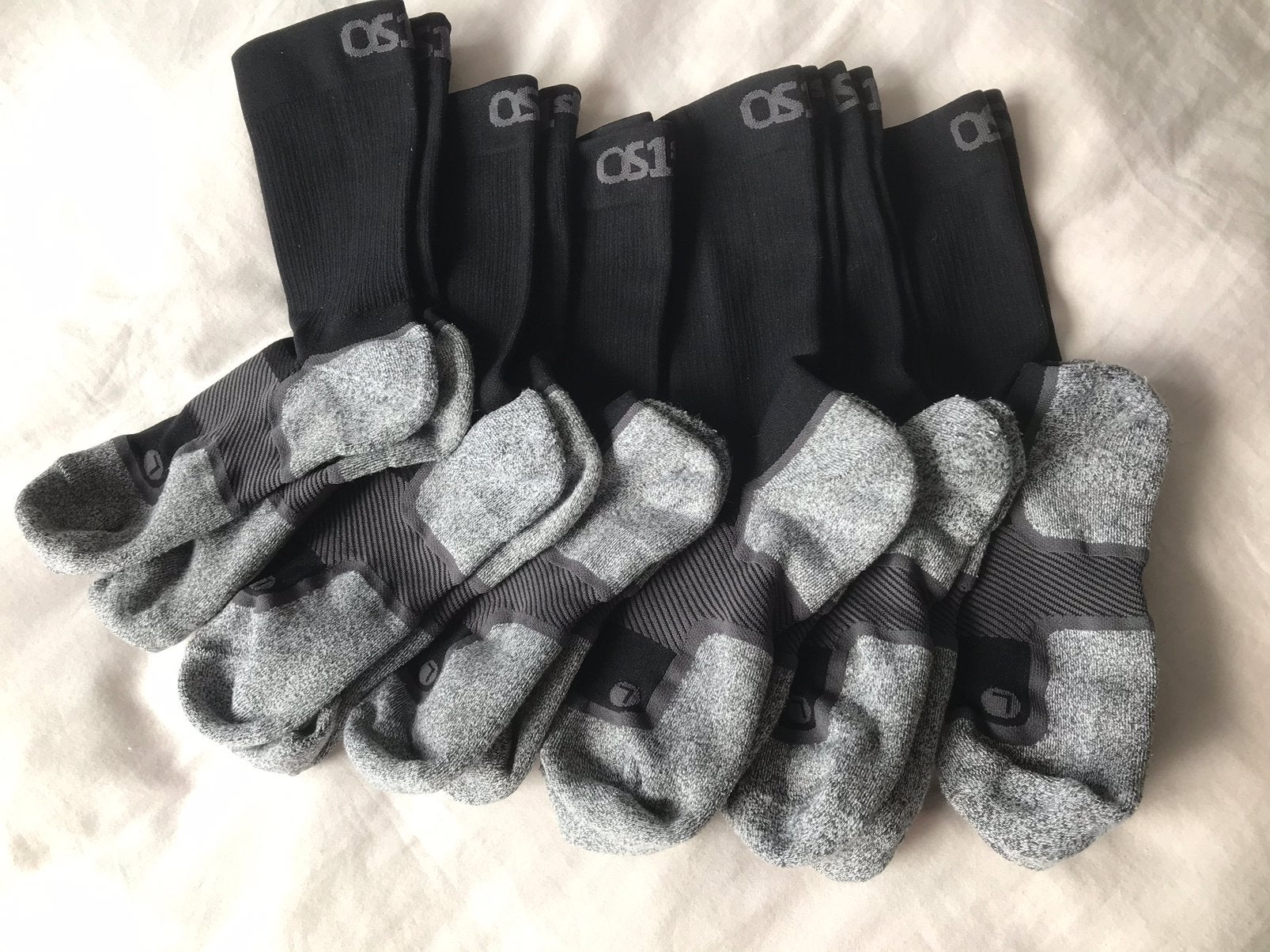 6 paar compressiesokken van Pedimarkt., Ophalen of Verzenden, Zo goed als nieuw, Zwart