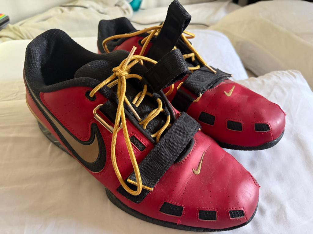 Nike Romaleos 2 - Team China - maat 47.5, Overige kleuren, Sportschoenen, Ophalen of Verzenden, Zo goed als nieuw