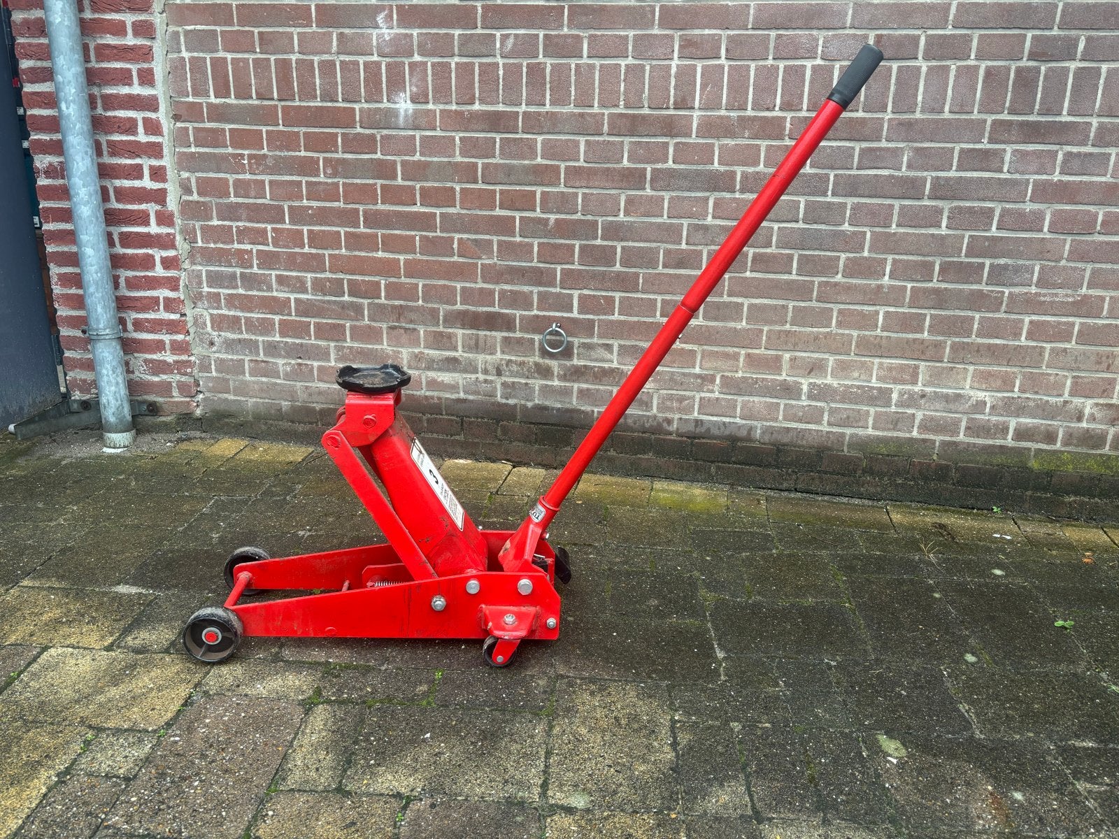 3 ton garagekrik, 14-50 cm hefhoogte, Ophalen, Gebruikt, Hydraulisch, Garagekrik