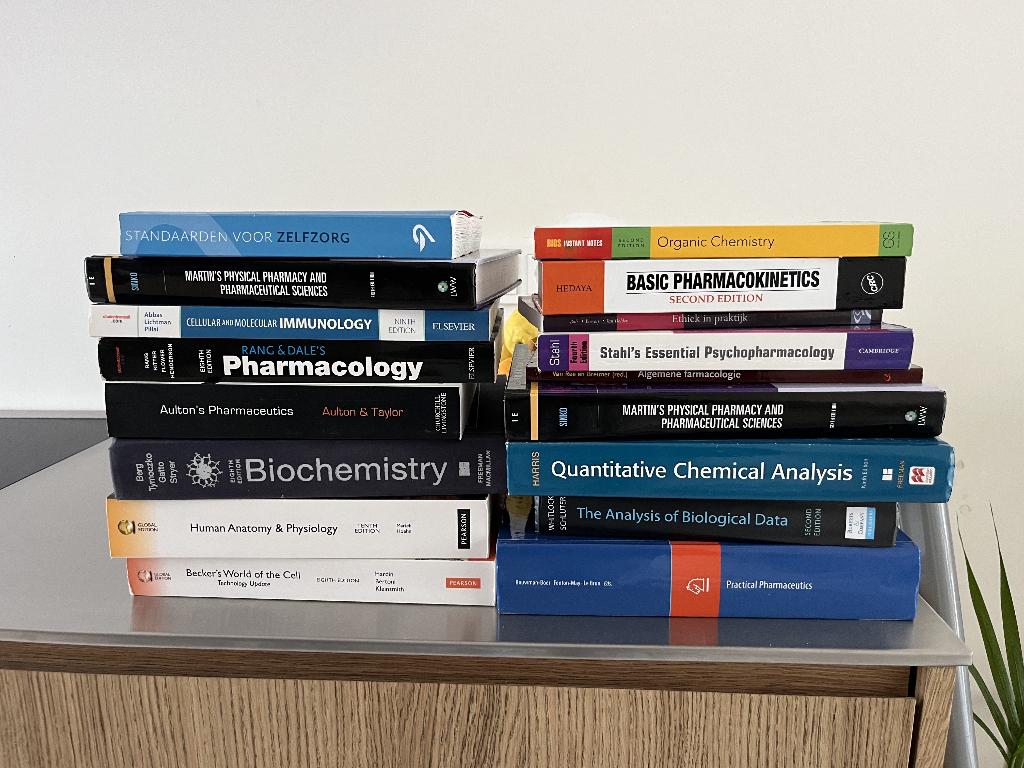Studieboeken Farmacie (14 boeken), Boeken, Ophalen, Diverse auteurs, Beta, WO