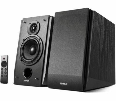 Edifier R1855DB Boekenplankluidsprekers met Subwooferuitgang, Inclusief kabels, Speakerset, Zo goed als nieuw, 60 tot 120 watt