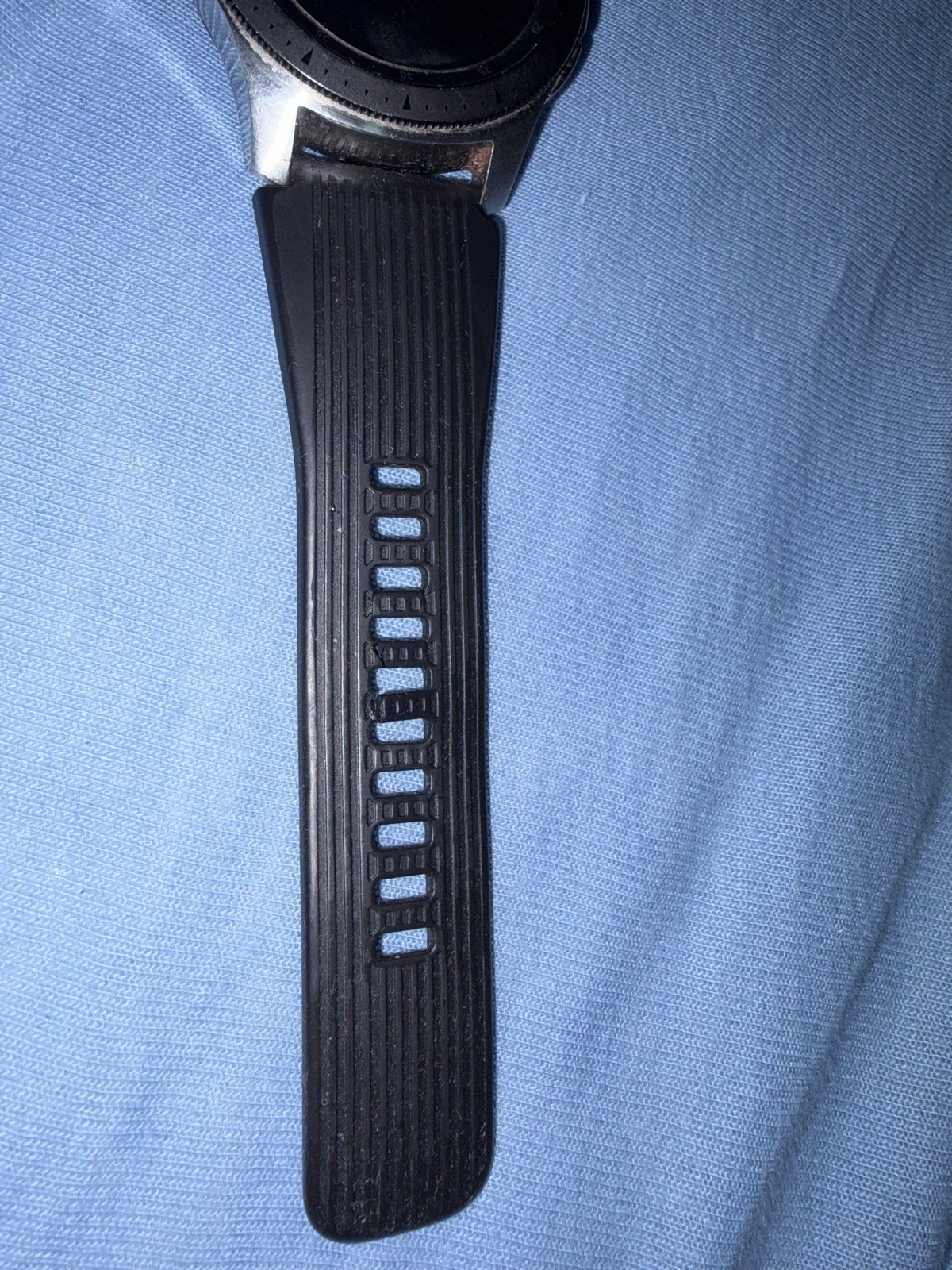 Samsung Galaxy Watch Zwart - Gebruikt, Gebruikt, Hartslag, Zwart, Ophalen of Verzenden