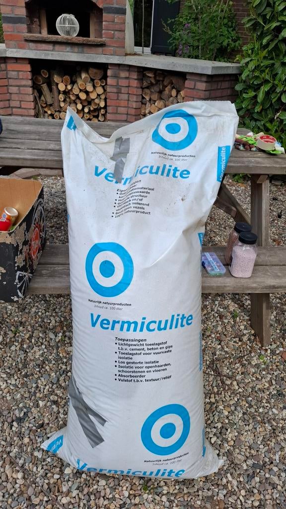 Vermiculite 100 liter - Natuurlijk isolatiemateriaal, Ophalen