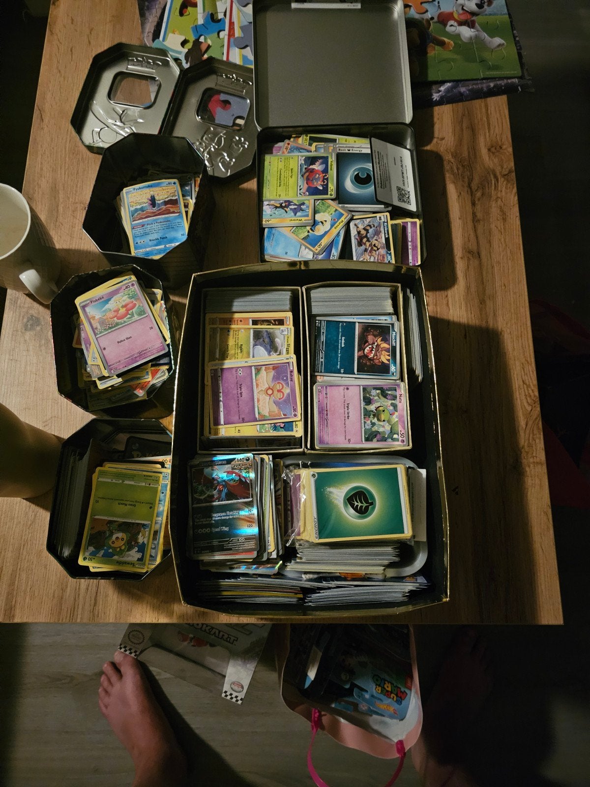 Pokemon kaarten bulk meer ongeveer 1000 kaarten en 200 holos, Ophalen of Verzenden, Nieuw, Meerdere kaarten, Foil