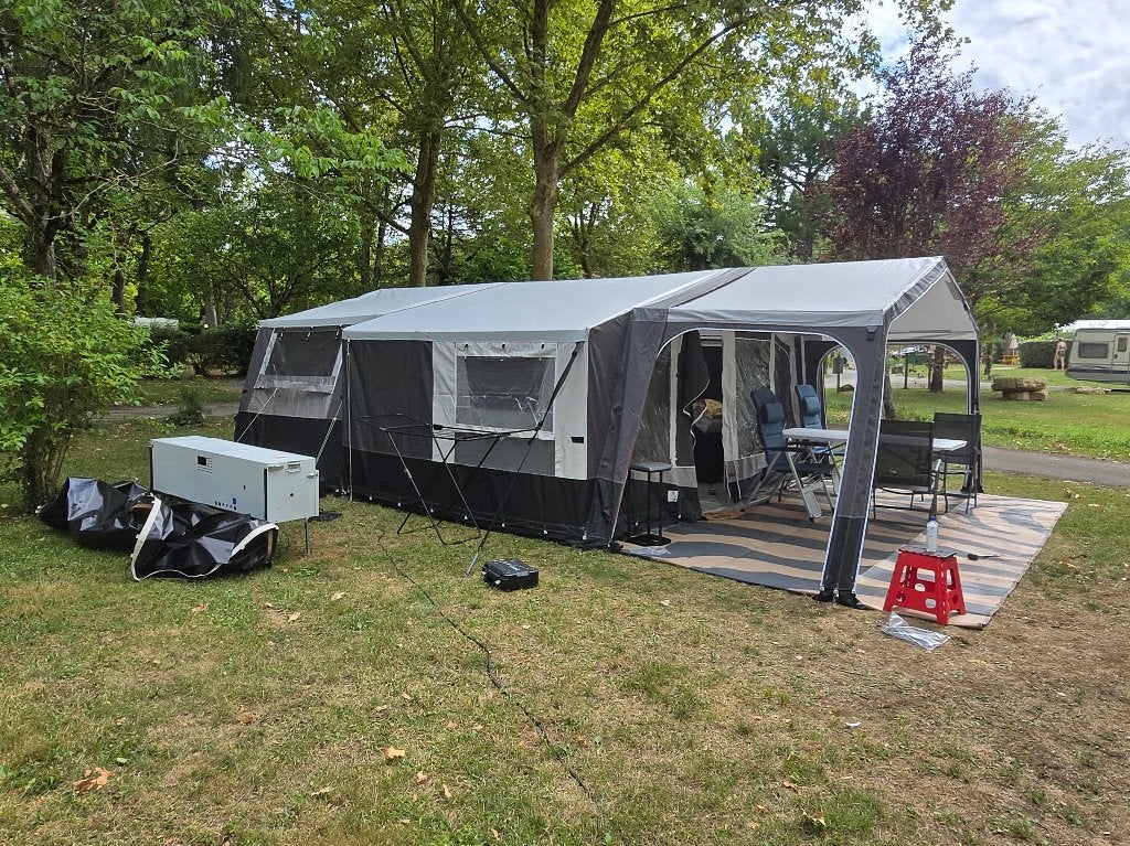 Jamet Arizona All Season (2024) – Super compleet + Luifel, Caravans en Kamperen, Vouwwagens, Ophalen, Antraciet, Aanwezig, Jamet