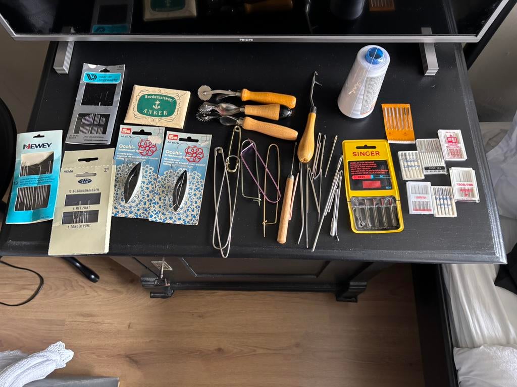 Naaispullen, Hobby en Vrije tijd, Naaien en Fournituren, Ophalen, Zo goed als nieuw