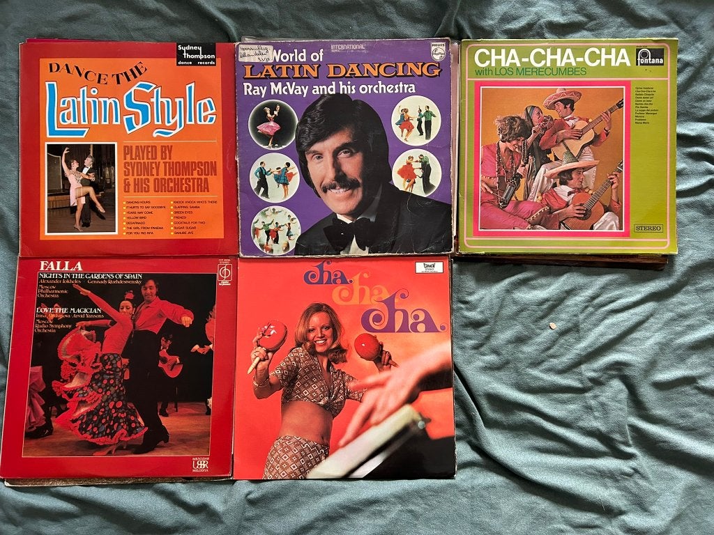 16 LP's Tango, Cha Cha Cha, Latin (ook per stuk te koop), Ophalen of Verzenden, Gebruikt, 12 inch, LP