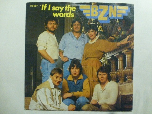 B.Z.N. If I say the words. / You give me a dream., Ophalen of Verzenden, Gebruikt, 7 inch, Pop