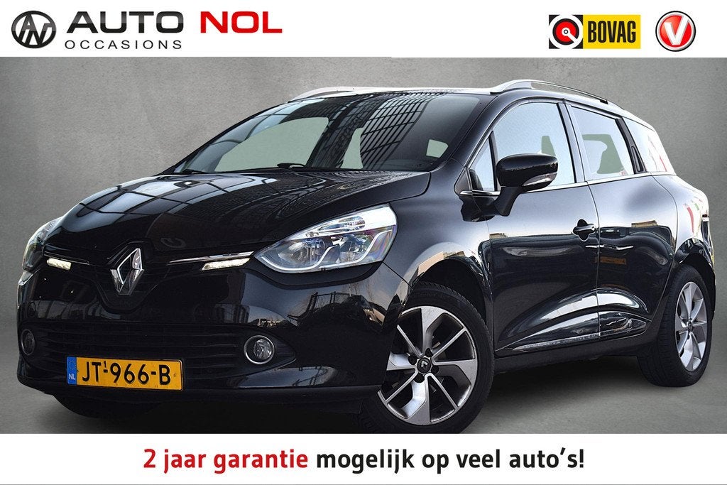 Renault Clio Estate 0.9 TCe Limited | Trekhaak | Airco | Cru, Stof, Gebruikt, 580 kg, 1064 kg