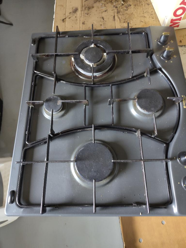 Gaskookplaat, Witgoed en Apparatuur, Ophalen, Gebruikt, 4 kookzones, Inbouw