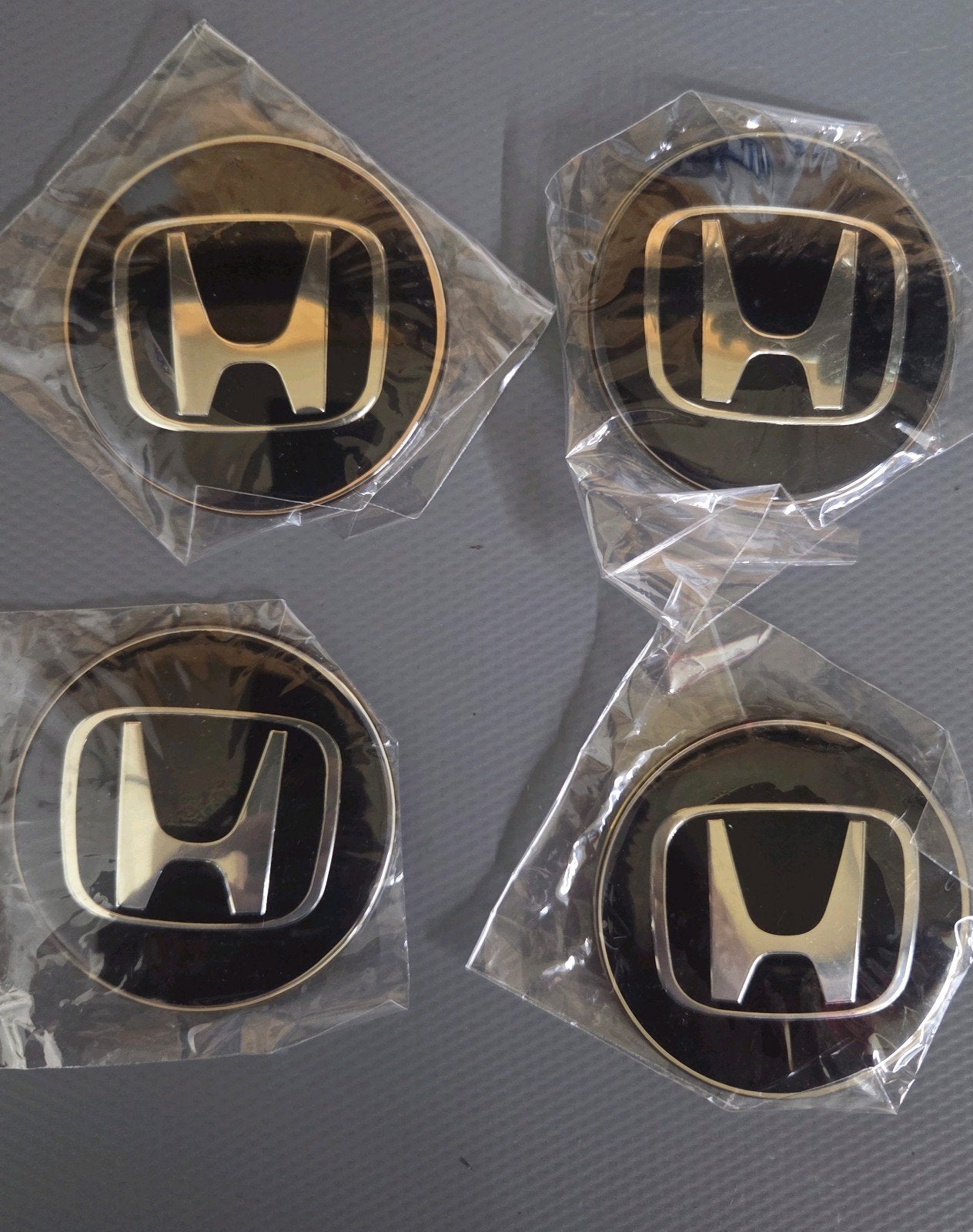 Naafdop stickers HONDA 4 stuks NIEUW, Ophalen of Verzenden, Nieuw