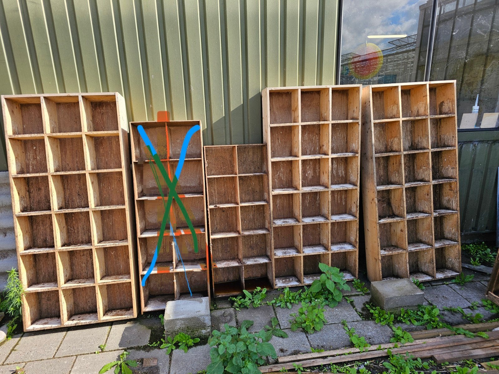 loketkasten, broedhokken, Dieren en Toebehoren, Ophalen, Hout, Vogelkooi