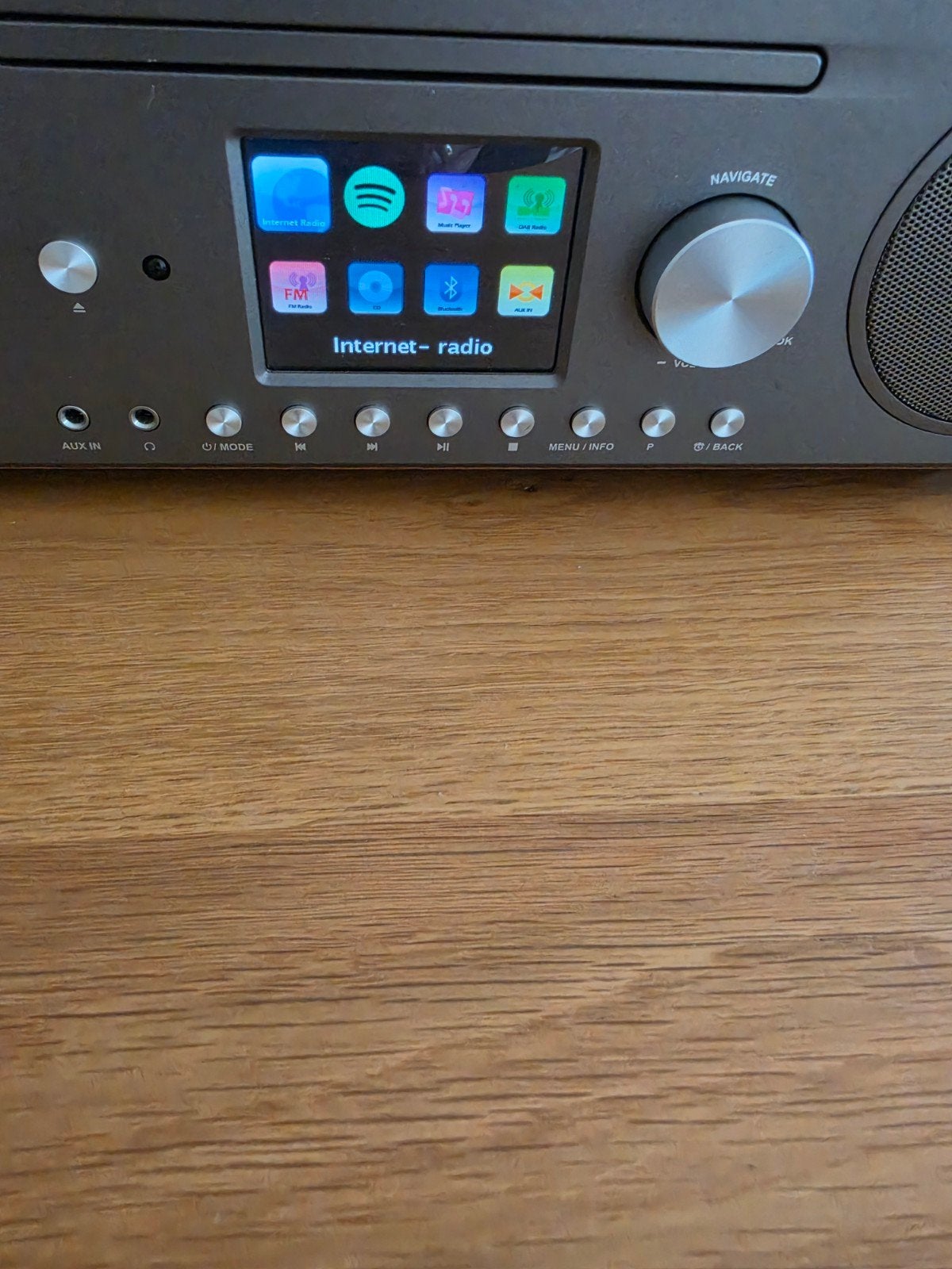 Ferguson i400 Internetradio DAB+ FM Bluetooth CD USB, Audio, Tv en Foto, Radio's, Ophalen, Zo goed als nieuw, Radio, Met cd-speler