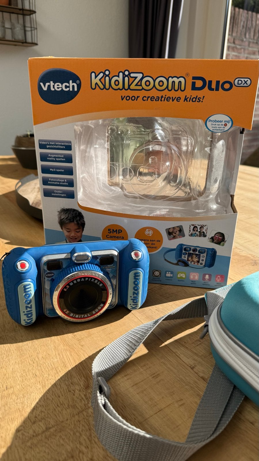 Vtech KidiZoom Duo DX - Digitale camera voor kinderen, Kinderen en Baby's, Ophalen, Gebruikt, Ontdekken, Met geluid
