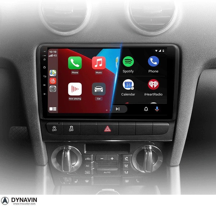 Radio navigatie Audi a3 2005-2012 carplay android 16 Dynavin, Auto diversen, Nieuw, Dynavin, Verkoop@inbouwnavigatie.com, Oberonweg 262