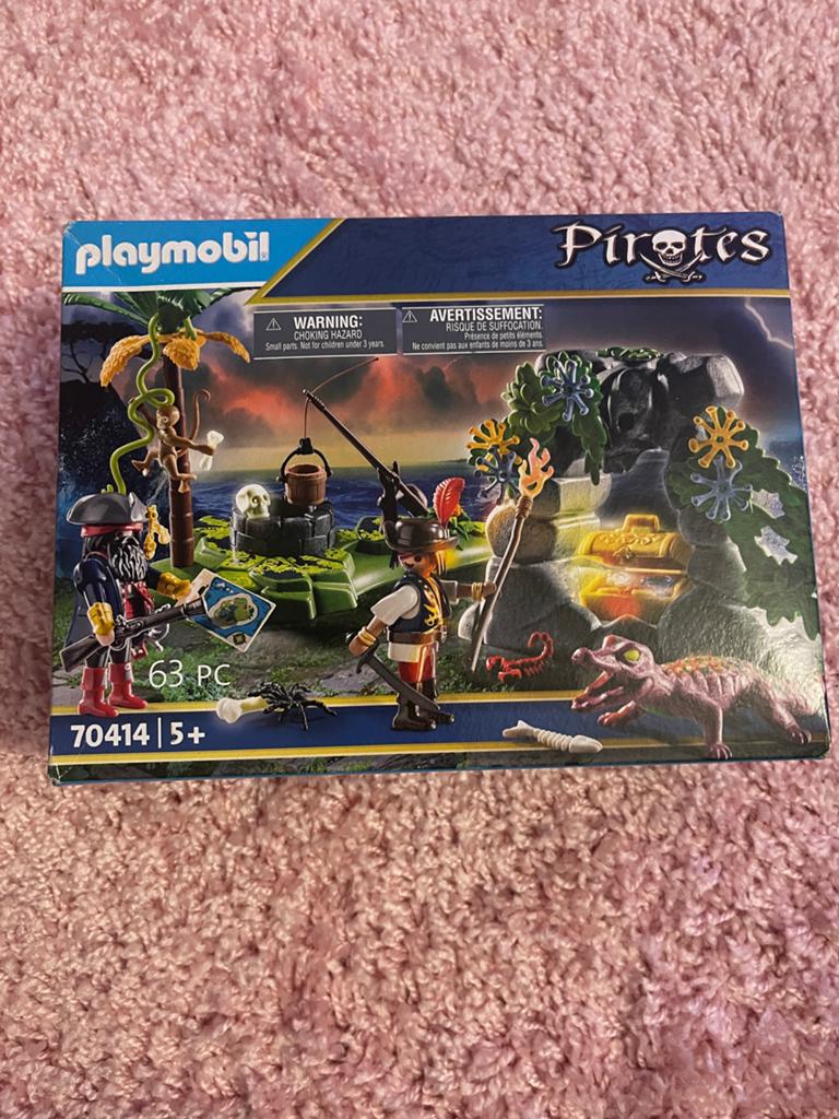 NIEUW Playmobil Pirates 70414 – Pirateneiland met Schat, Ophalen of Verzenden, Nieuw