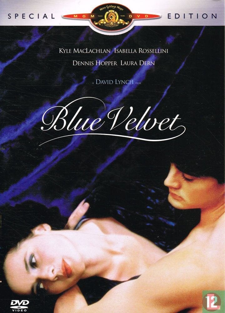 blue velvet ( dern ,hopper, n rosselini , mclachlan -, Vanaf 16 jaar, Ophalen of Verzenden, Zo goed als nieuw, Overige gebieden