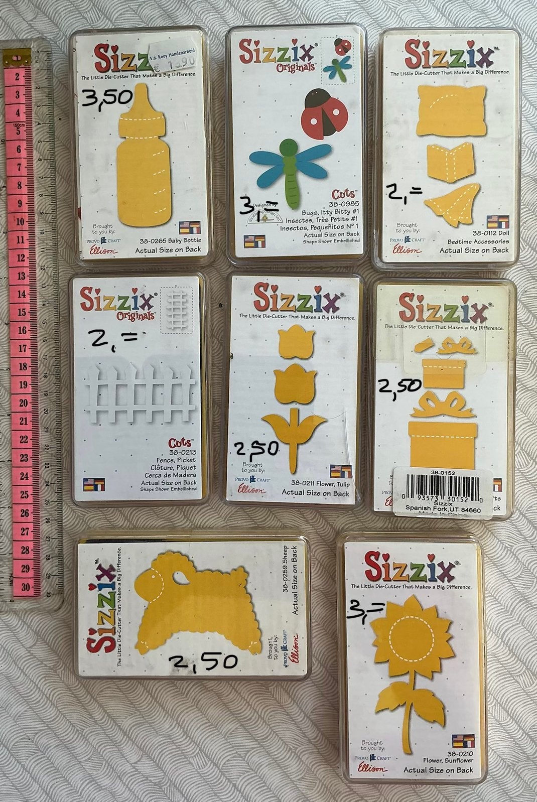 Sizzix stansen snijmallen nw, Ophalen of Verzenden, Nieuw