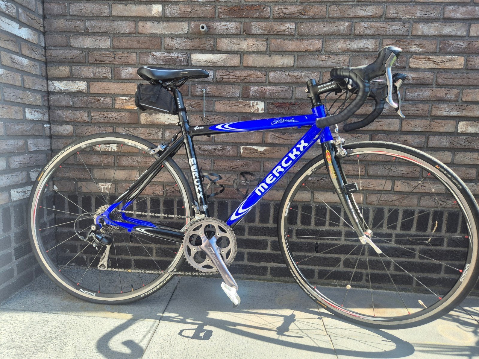 Eddy Merckx racefiets met Shimano Ultegra en accessoires, Overige merken, Gebruikt, Carbon, Ophalen of Verzenden